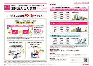 海外ご利用案内(海外あんしん定額編）