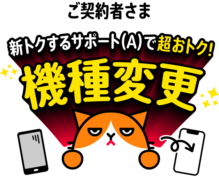 新トクするサポート（A）で超おトク！